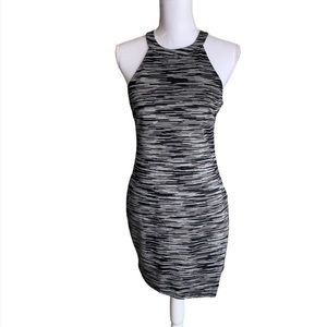 ASTR Gray Halter Neckline Mini Dress Size Large